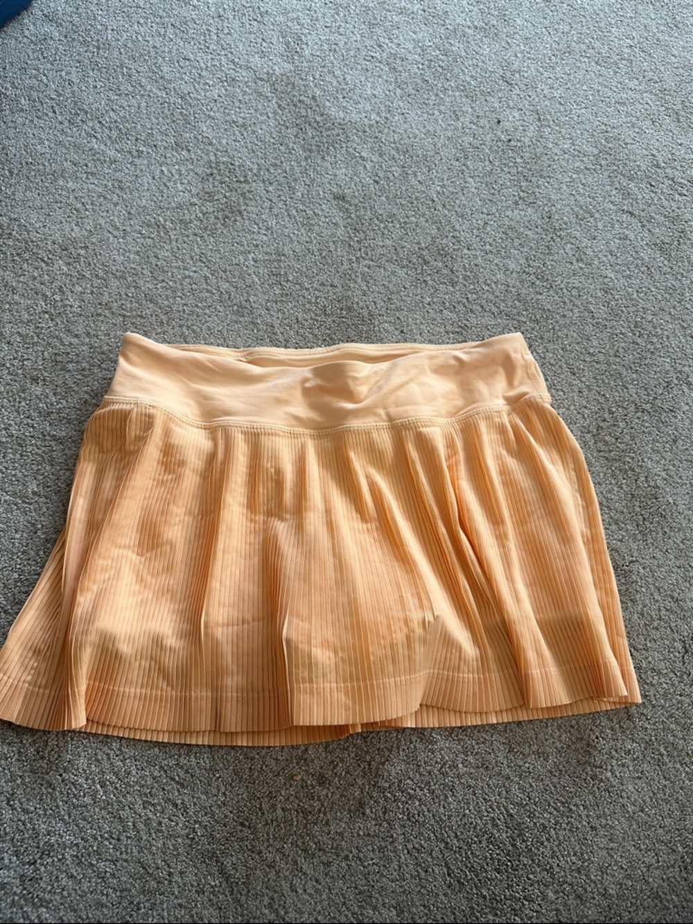 lululemon athletica Peach Pleated Skater Skirt